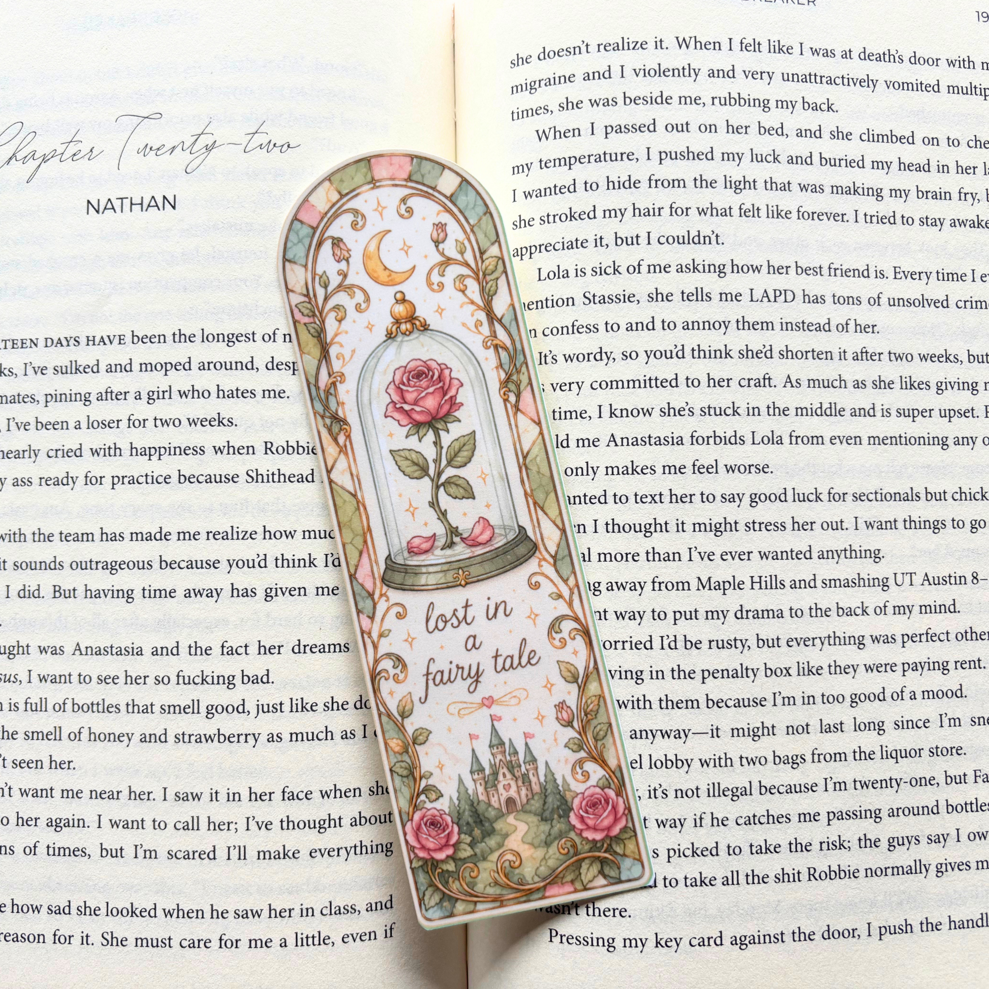 Enchanted Rose Bookmark