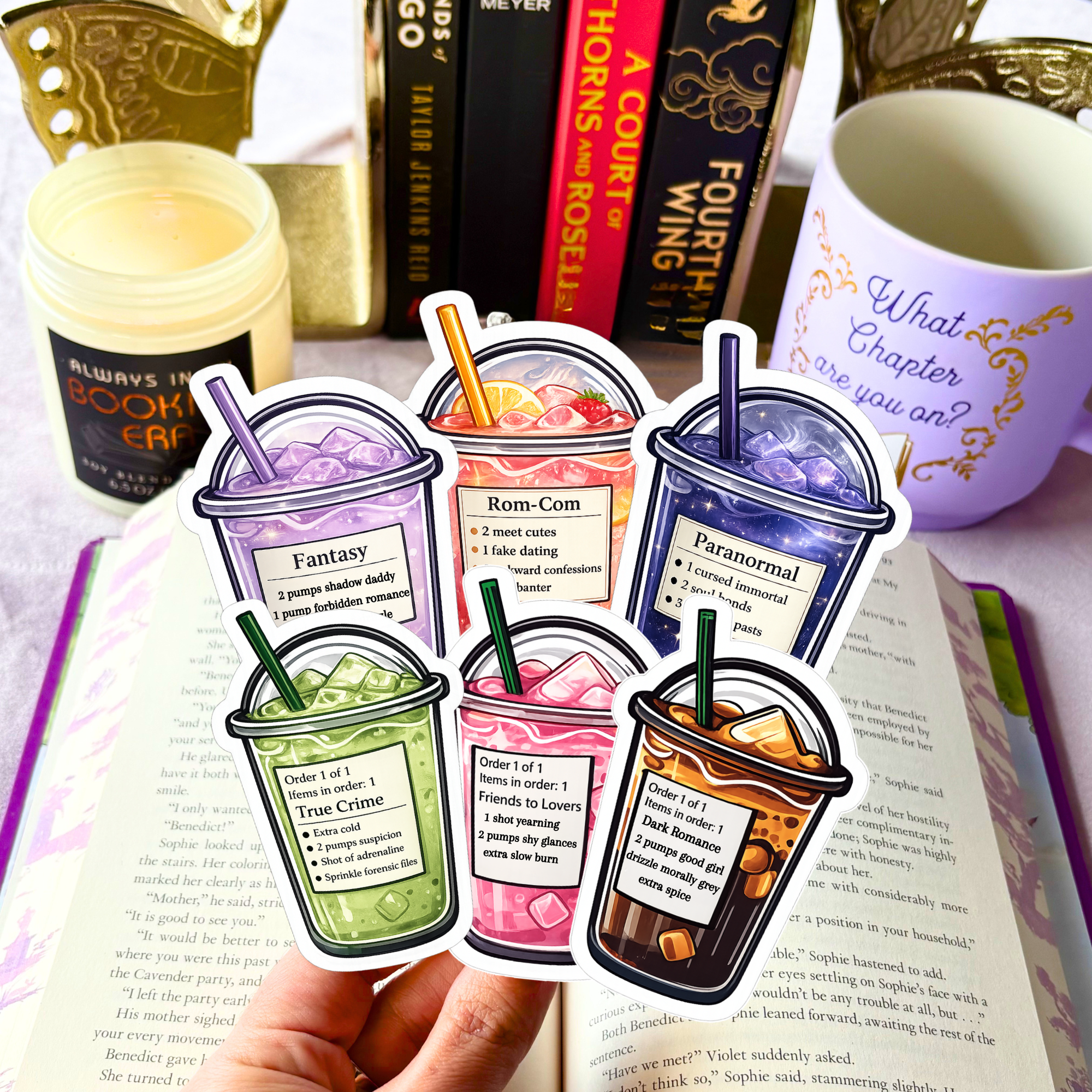 Starbies Book Trope Stickers