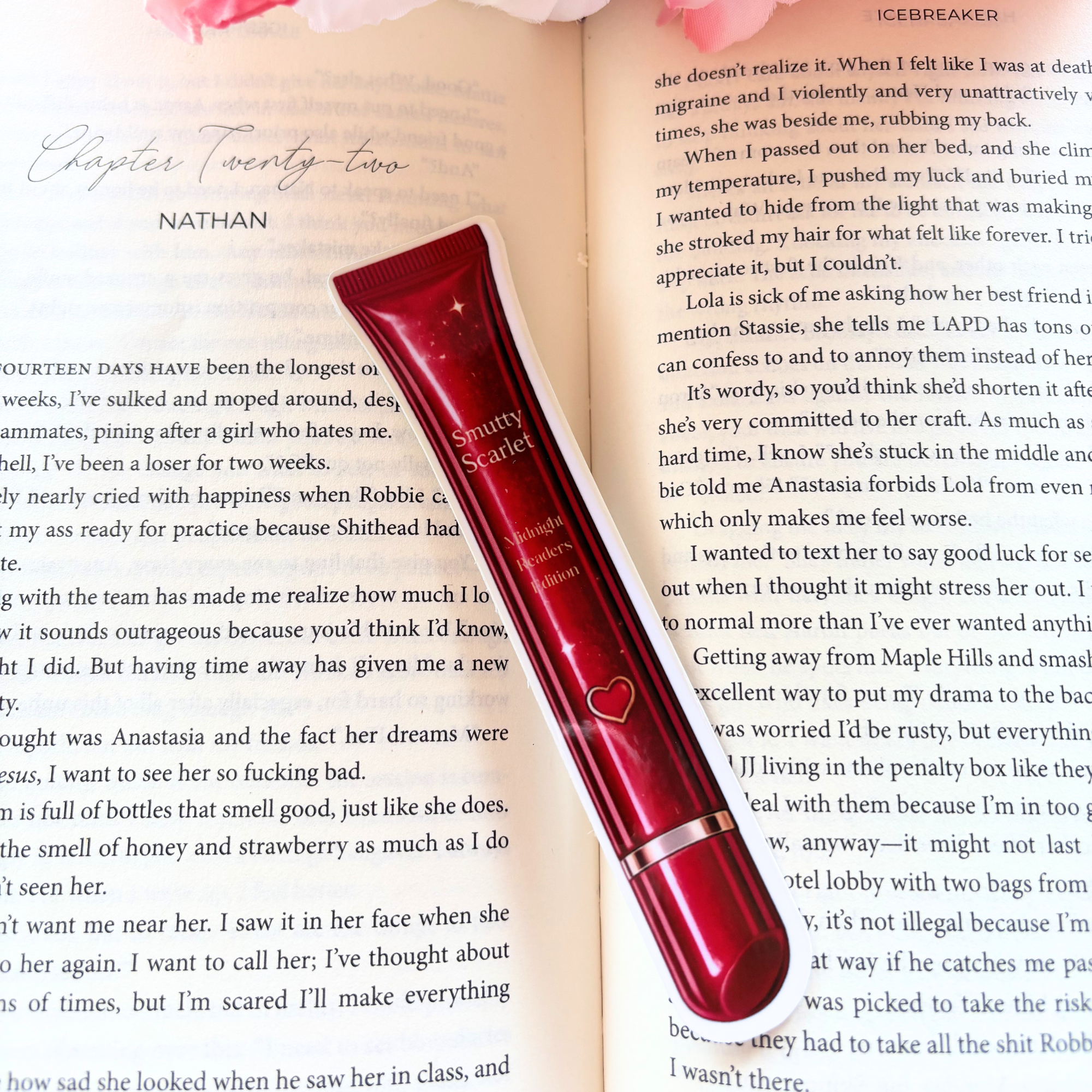 Lip Gloss Bookmarks