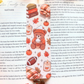Pumpkin Bear Bookmark