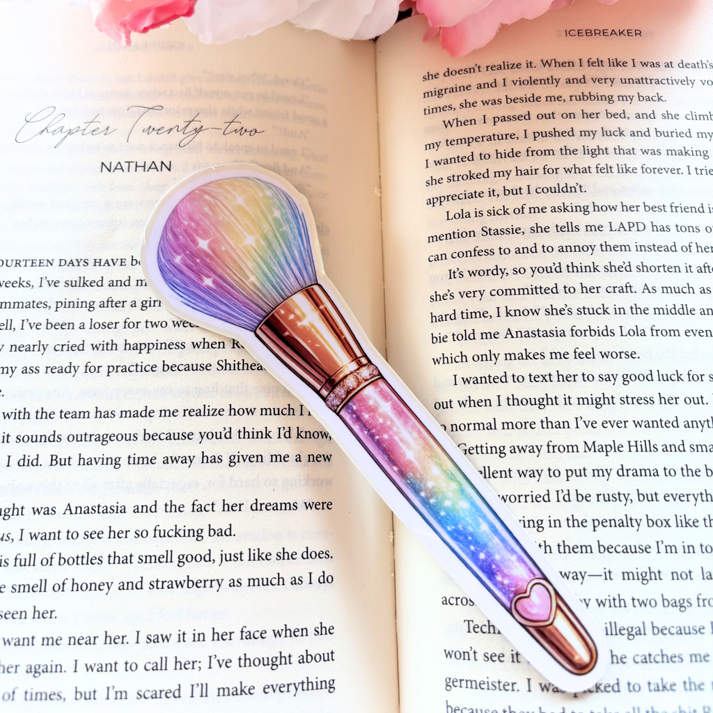 Lip Gloss Bookmarks