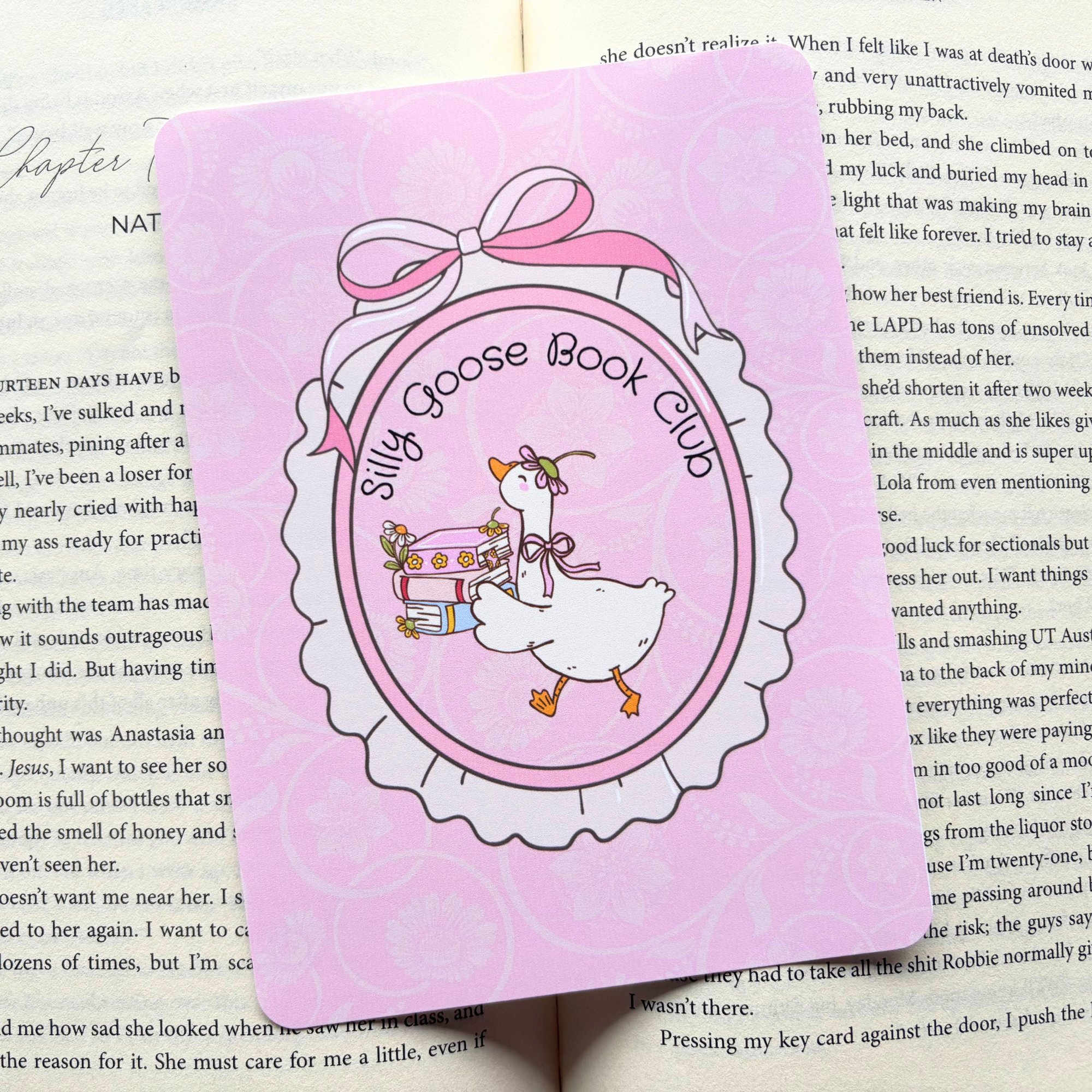 Silly Goose Book Club Kindle Insert