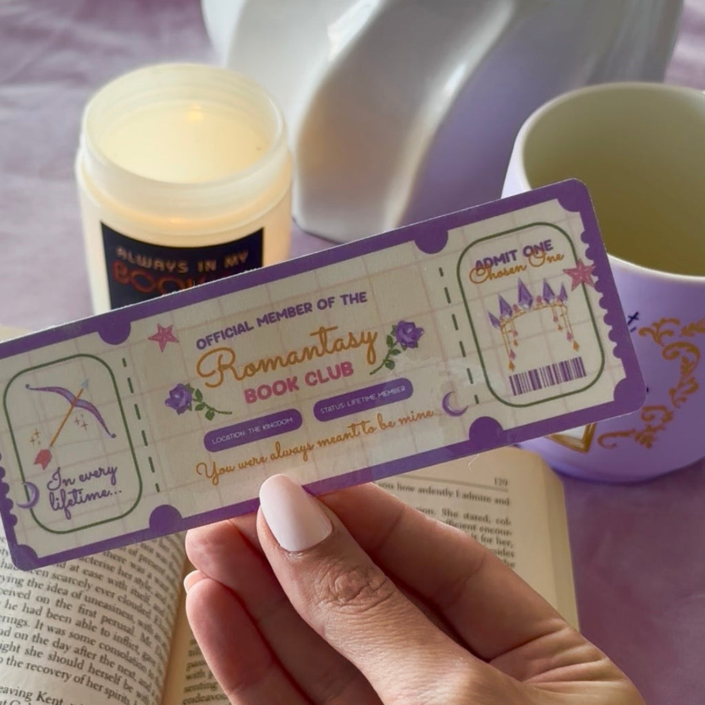 Romantasy Club Bookmark