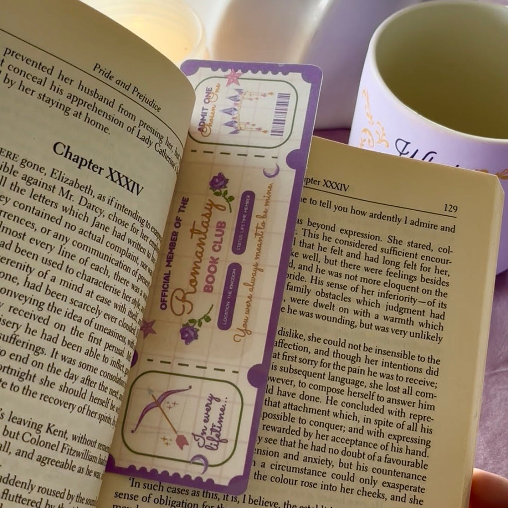 Romantasy Club Bookmark