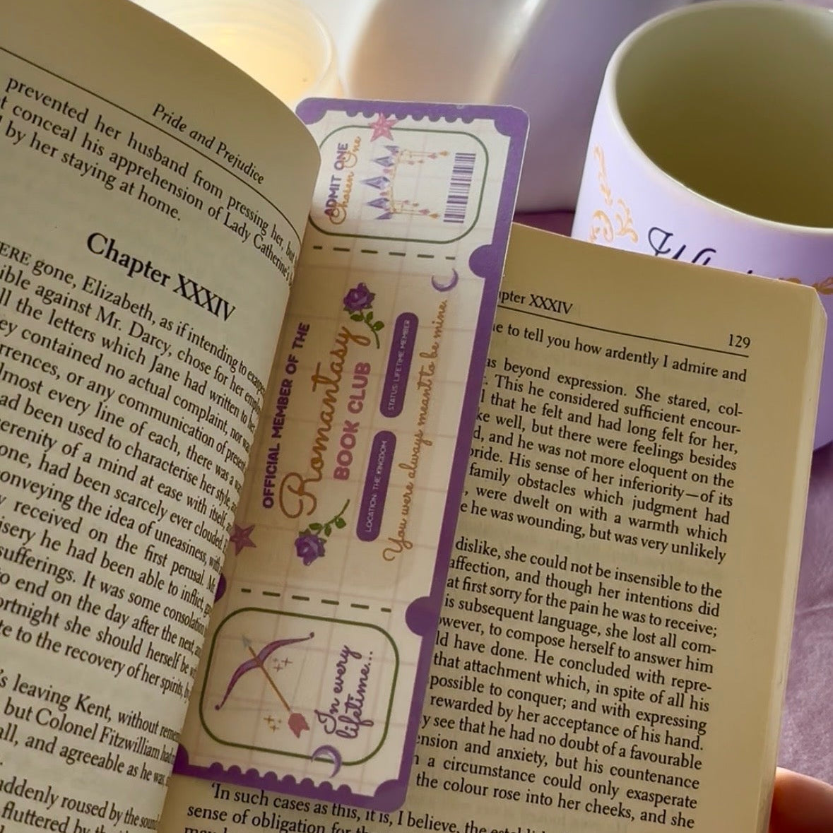 Romantasy Club Bookmark
