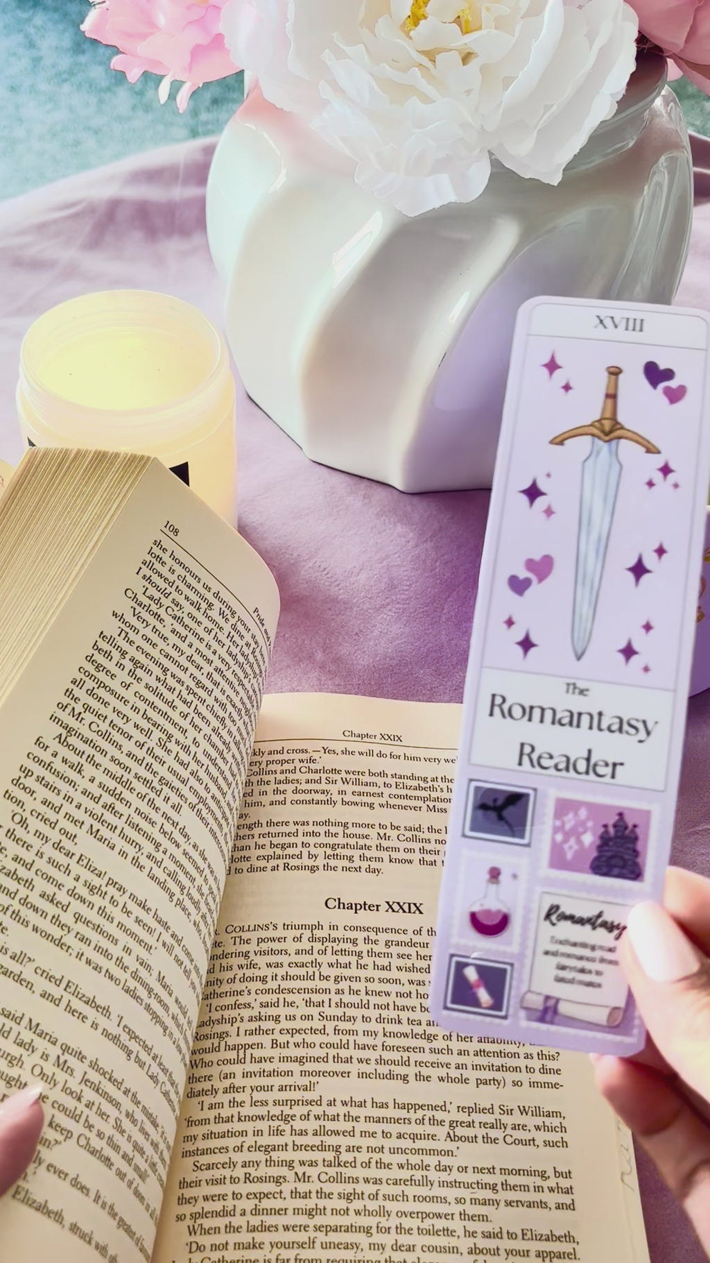 Romantasy Lovers Bookmark
