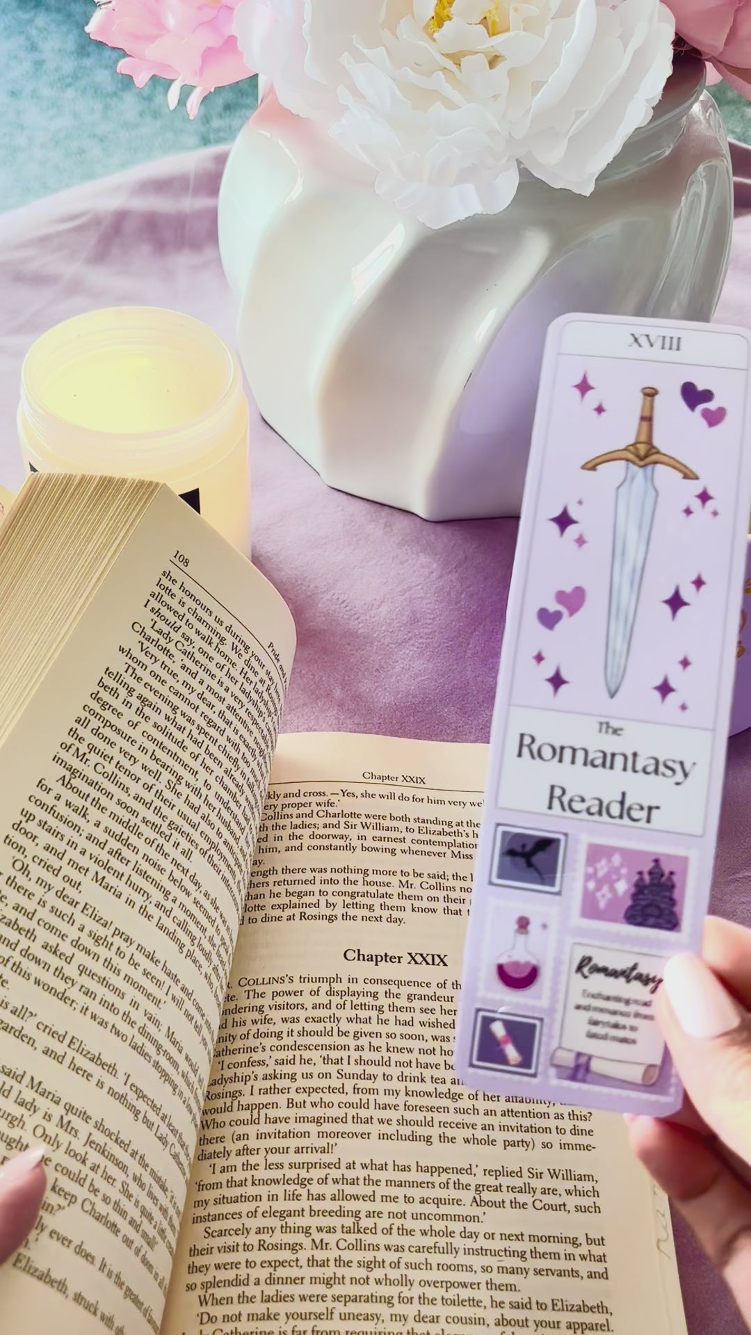 Romantasy Lovers Bookmark