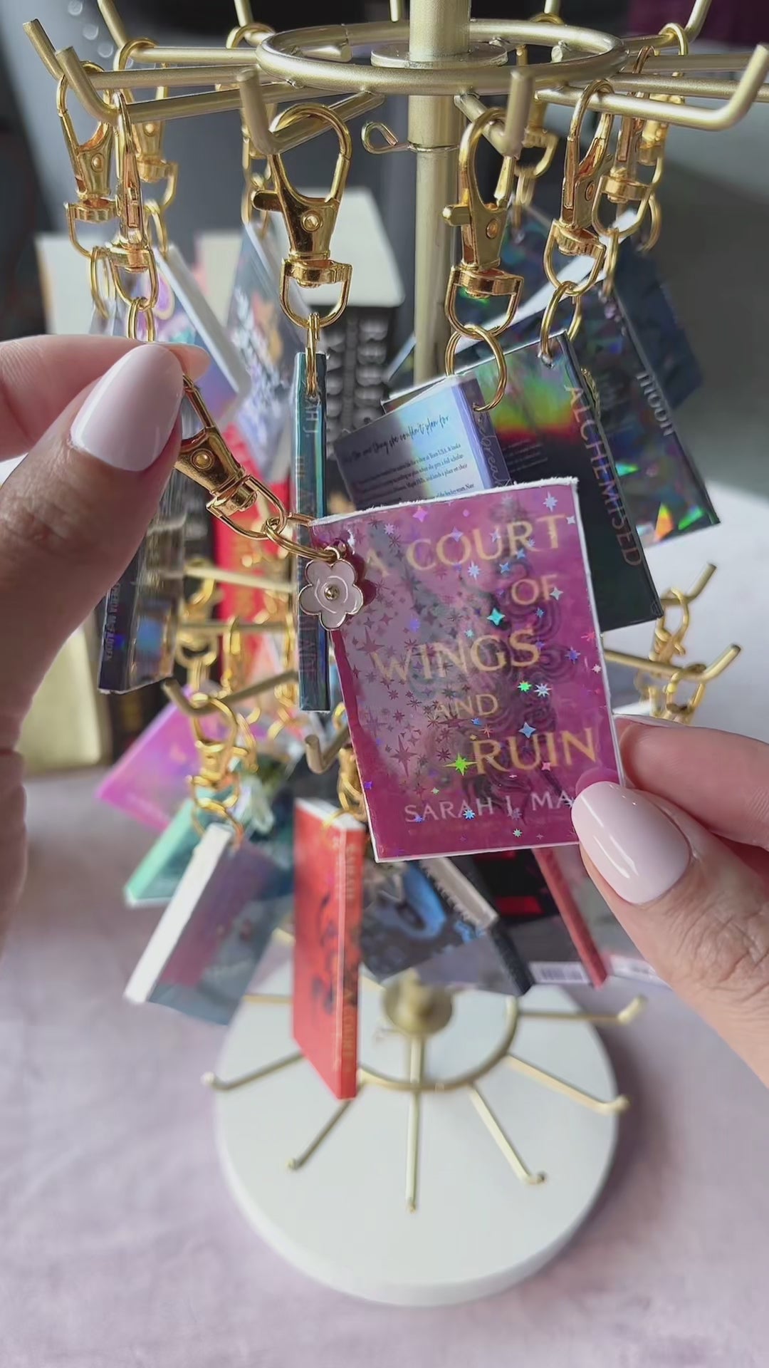 Book Bag Charm