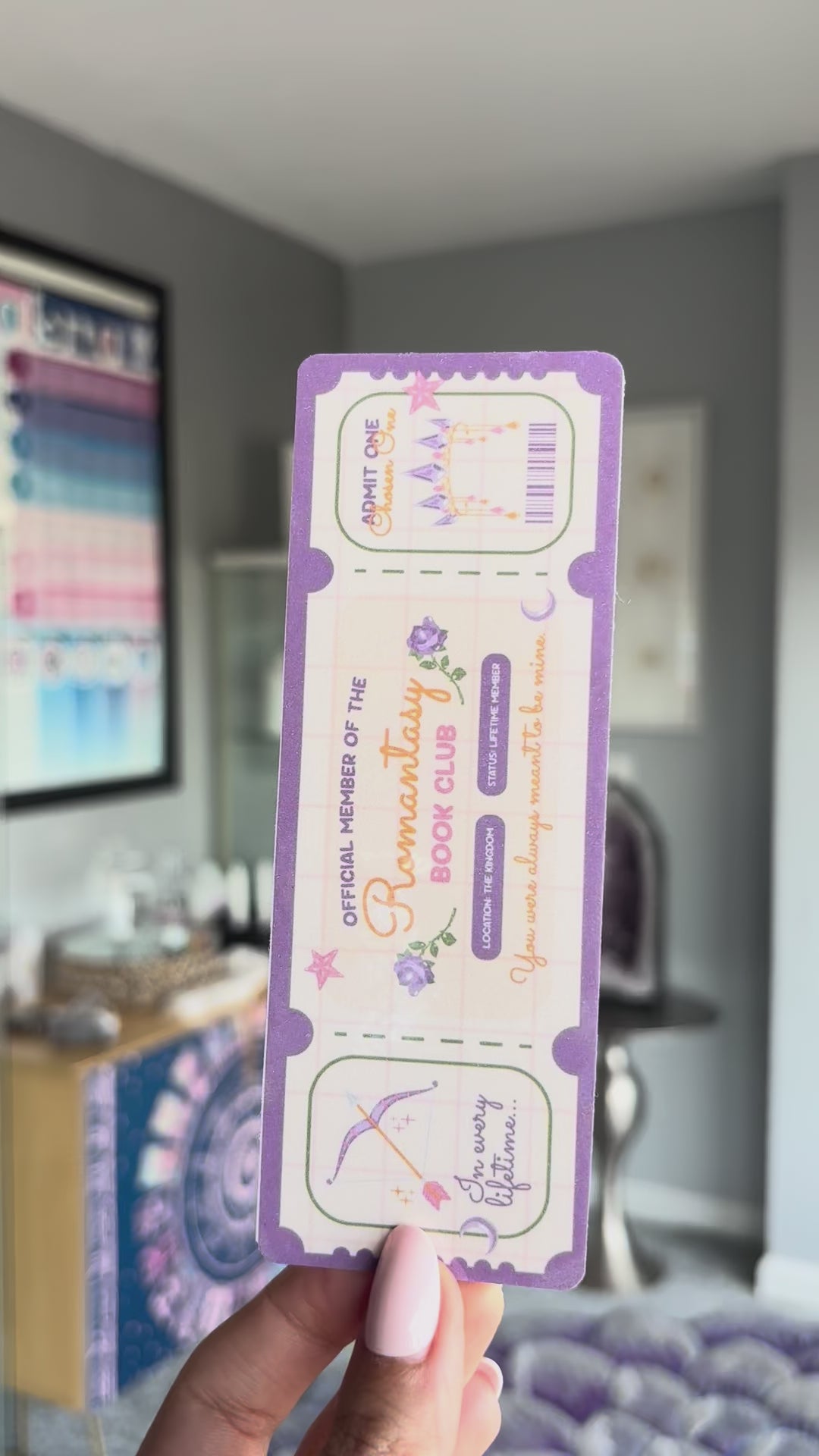 Romantasy Club Bookmark